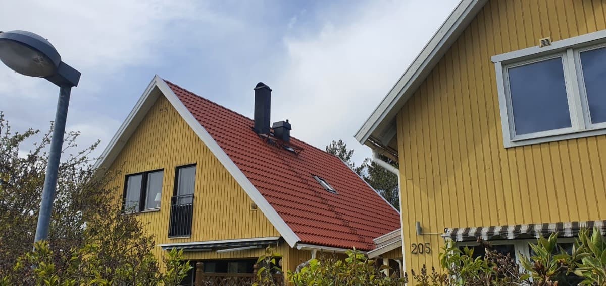 Takomläggning – Huddinge