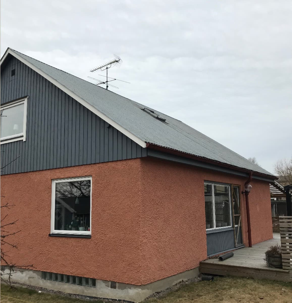 Takomläggning plåttak – Upplands Bro