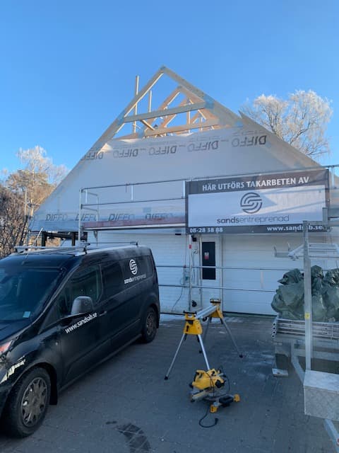 Takomläggning – Upplands Väsby – bild 8